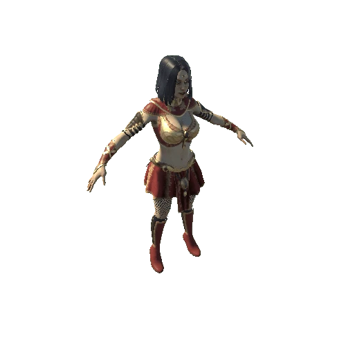 base_mesh_WOMAN_ASSASSIN Variant